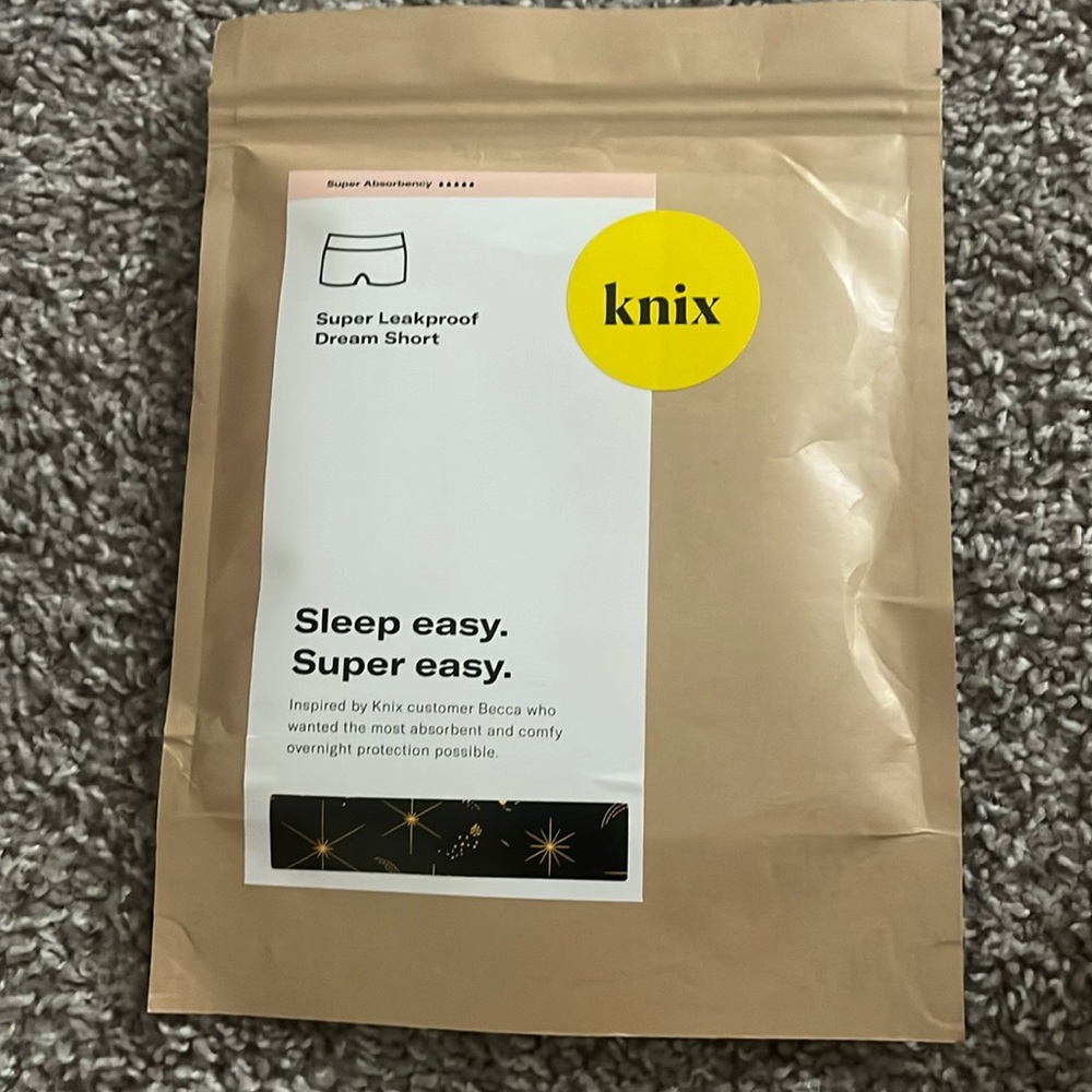 Knix super leaskproof dream short!